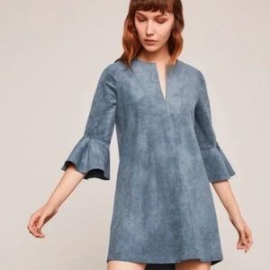 BCBGMaxAzria Catier Faux Suede dress